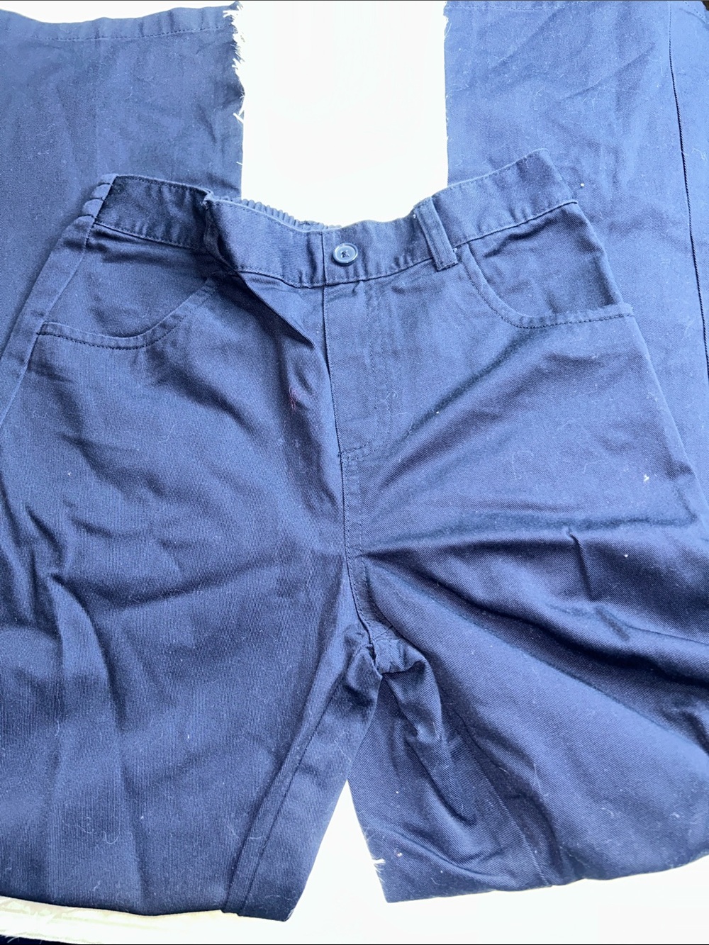 Girls French Toast Navy Blue Kids Casual Bottoms 05-20-05 A, B,C